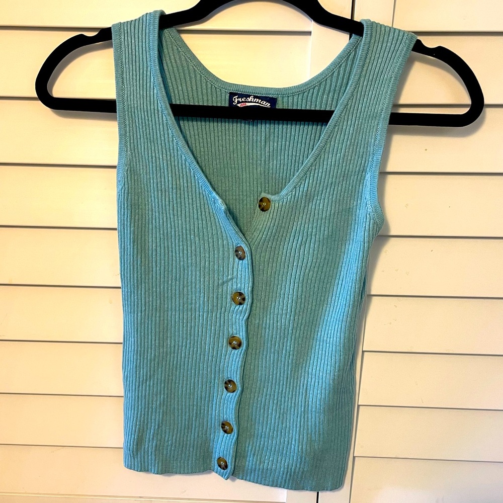 Freshman - Button Front Swearer Tank top